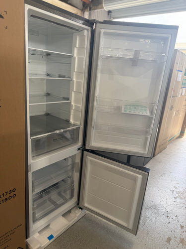 Transportation damaged LG 335 L Bottom Mount Refrigerator – Stainless Steel (GB-B300PL)